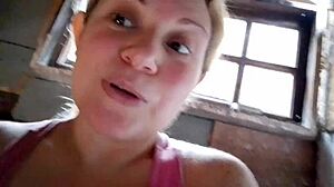 blonde webcam masturbation session with intense pleasure