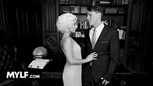 marilyn monroe seduces jfk in parody