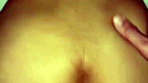 Petite Amateur Bent Over For Interracial Doggystyle Cumshot