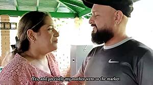 Horny latina tenant gives landlord a big fuck