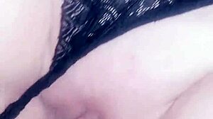 Closeup of pretty pussy eating whole bbc.