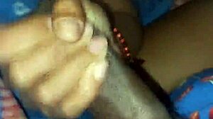 Intense emotions surge as wife gives deep throat blowjob to old lover in quick interracial encounter