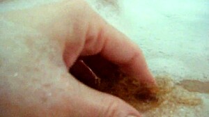 Annie's big tits fingered in monster bath bubbles