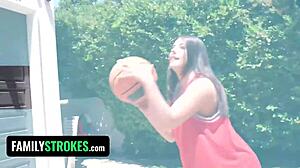 hard training session by familystrokes with riley jean, gal ritchie, and charles dera