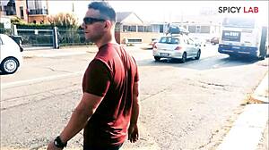 big boobs brunette got saved and fucked hard, roleplay style