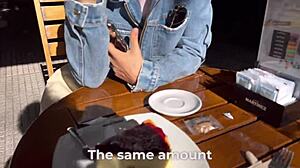 i somehow convinced this gorgeous brunette into raw anal action.