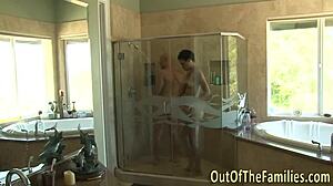 black teen can't resist sucking stepdad in private moment