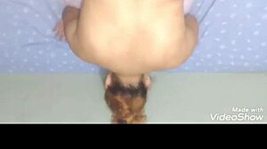 Only women enjoy this amateur video of a hot Latina getting her ass licked and fucked
