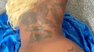 blonde babe getting wild and having fun with big cock