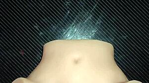 debut de candy en posicion de misionero con creampie y slap