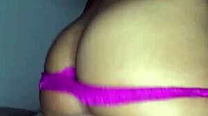 Hot amateur babe bent over naked shows pretty pussy and small tits