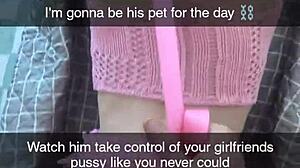 Real Cheating Girlfriend Turned Pet Cumslut on Snapchat - Richelle Rose!