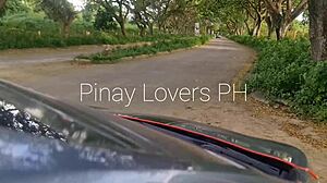 Creampies and scandals with an 18-year-old Pinay couple in public