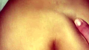 Petite Amateur Bent Over For Interracial Doggystyle Cumshot