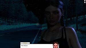 Let's Play Midnight Ride: Redhead Blows and Rides to Creampie Christmas