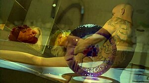 steamy bath with stepmom jacy andrews, diving into her muff and riding hard