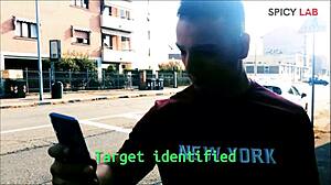 big boobs brunette got saved and fucked hard, roleplay style