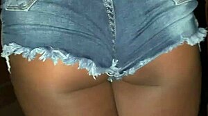 Latina Offers Ass To Finish Public Work