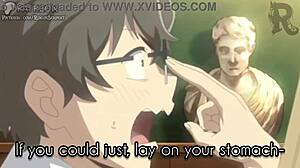 i tricked her into a footjob in the classroom