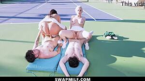 hey, wanna see step sons swap hot step moms for a wild foursome on swapmilf?