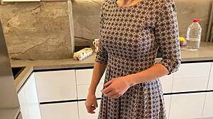 Russian wife catches boss in hot affair with MILF next door