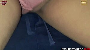 Watch the big black cock destroy your brunette wife in public, cuckold?