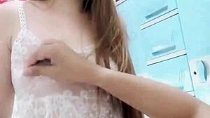 homemade video of plump wife almost bursting inside