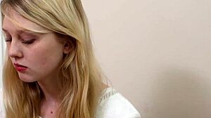 Teenage Mormon Nailed At Office In Doggystyle