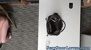 Skanky Amateur Rides Policeman