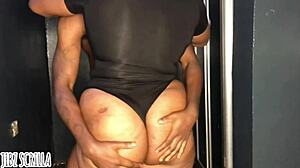 Big ass bbw gets a big dick in her mouth and vagina