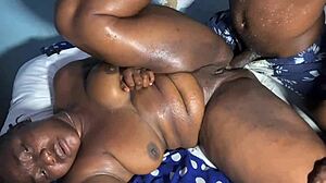 American Curvy Babe Receives Big Black Cock