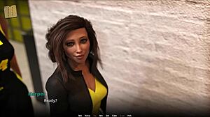 Visual novel with 3D cuties and their hot outfits