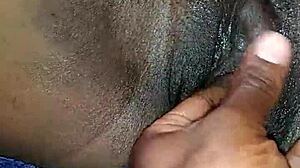 Black Ebony Masturbates Up Close, So Hot! 🔥
