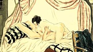 Check out this vintage erotic art collection.
