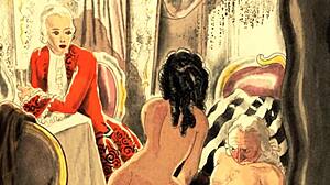 Check out this vintage erotic art collection.