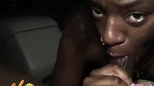 Ebonys first sex tape in public outdoor