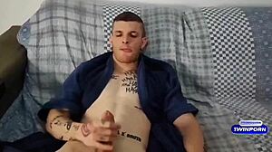 Fat neighbor slut takes big cock in her ass bareback.