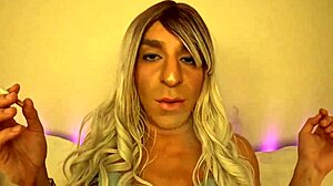 Slutty Sissy Rides Big Black Cock with Butt Plug