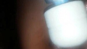 intense fucking leads to creampie with my wife! raw and wild action.