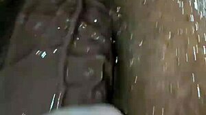 babe performs sexy pegging session