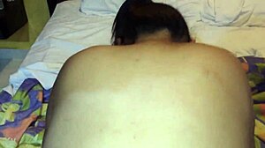 Skinny Latina gets rough anal sex