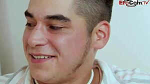 British Teenie with Small Tits in First Porno Attempt!