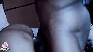 Girlfriend squirts loudly while getting fingered and spanked