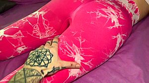 in this intense scene, the young teen with tattoos moans as her tight asshole gets destroyed, bent over beautifully.