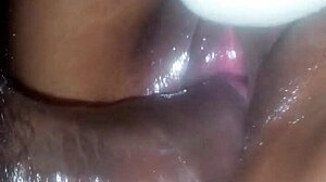 intense fucking leads to creampie with my wife! raw and wild action.