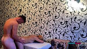 sexy blonde stepsister gets naked and wet with stepbrother