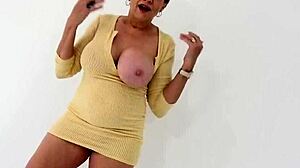 Busty Mature Lady Sonia Teases with Her Dirty British Thoughts.