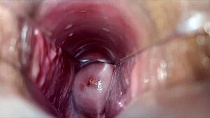 Orgasmo Vaginal Close Up, Pussy Vagina Orgasm In Intriguing Detail.