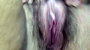 Asian babe masturbates after work, moaning with tight pussy.