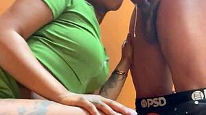 Fucking in the work bathroom with sloppy deepthroat and big ass